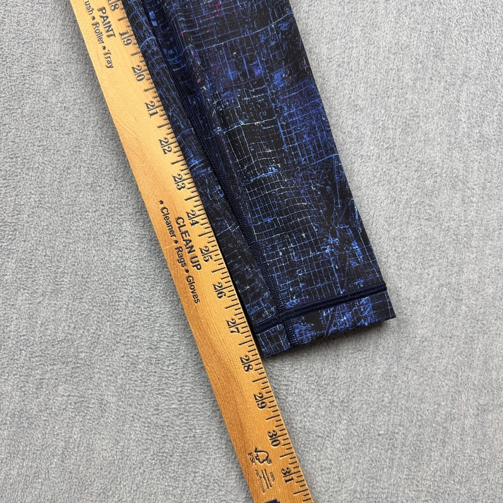 Lululemon Leggings Women 4 Blue Wunder Under Hi-Rise Tight 28" Gym Yoga Pants - Picture 8 of 13